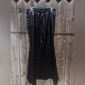 SHEIN Shimmering Black Maxi Skirt